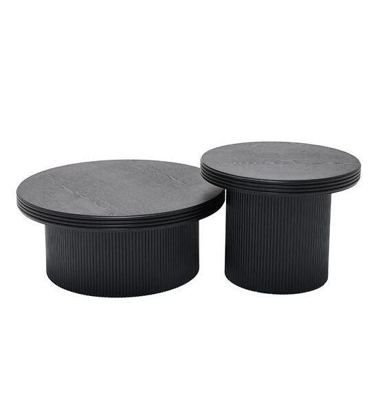 LIVING SOLUTIONS BY SB Coffee table, HASTER model, Wooden Black Оригинал