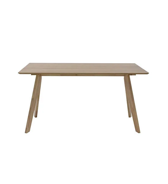 LIVING SOLUTIONS BY SB Dining table, WOGATA-A150 model, Rubber wood/VENEER Oak Оригинал