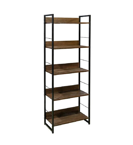 FURRADEC FURRADEC ชั้นวาง 5 ชั้น รุ่น Tower สีเนเชอรัลทีค ขนาด 60x30x159 ซม. Оригинал