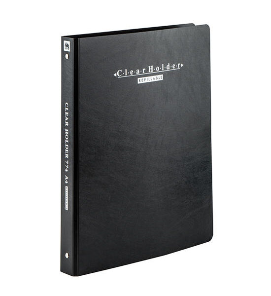 ELEPHANT Elephant 3 Rings View Binder A4 Black 774 Оригинал