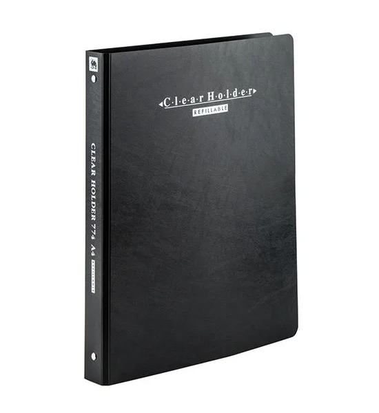 ELEPHANT Elephant 3 Rings View Binder A4 Black 774 Оригинал