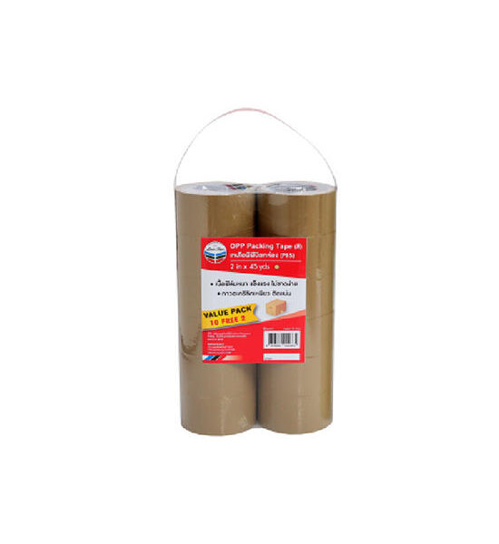 LOUIS Louis P85 OPP Tape Brown 2"x45y. (12/Pack) Оригинал