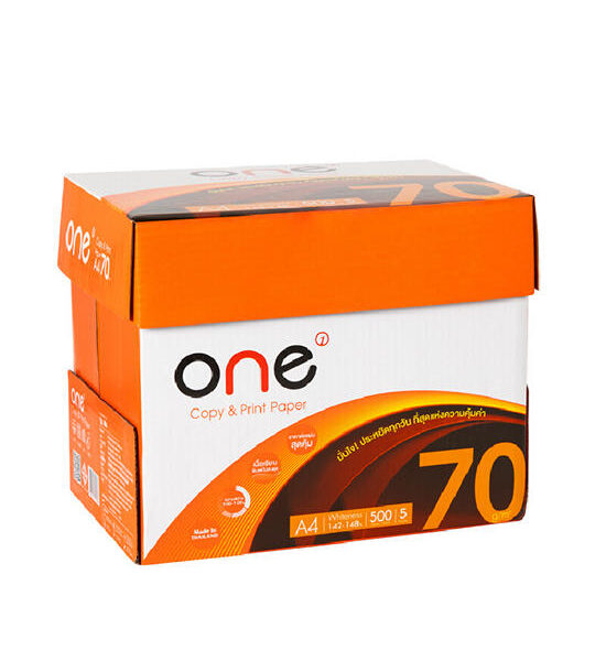 @ONE ONE Copy & Print Paper A4 70 gsm. 5 Reams/Pack Оригинал