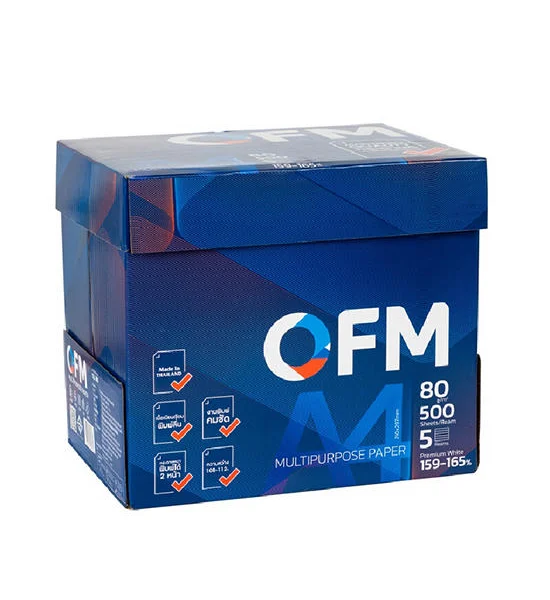 OFM OFM กระดาษถ่ายเอกสาร A4 80แกรม (5 รีม/แพ็ค) Оригинал