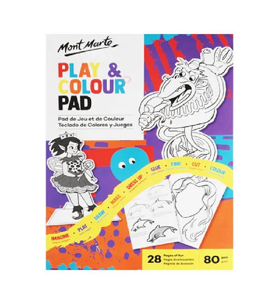 Mont Marte MONT MARTE MM Play and Colour Pad 5327237 MultiColor A4 Оригинал