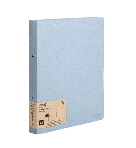 @ONE ONE ECO-FRIENDLY แฟ้ม 2 ห่วง A4 ฟ้า รุ่น CF1213-BL Оригинал