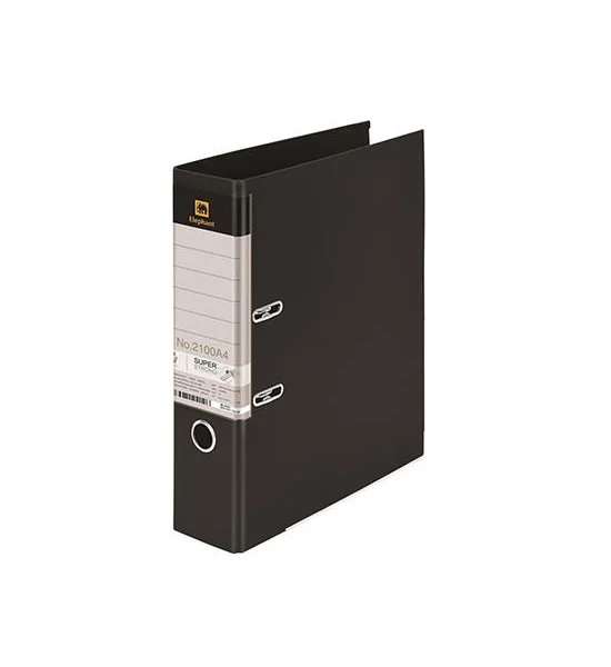 ELEPHANT Lever Arch File A4 3-Inch Spine Black Оригинал