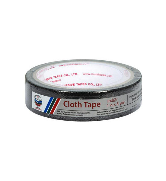 LOUIS Cloth Tape 1"x8y Black Оригинал