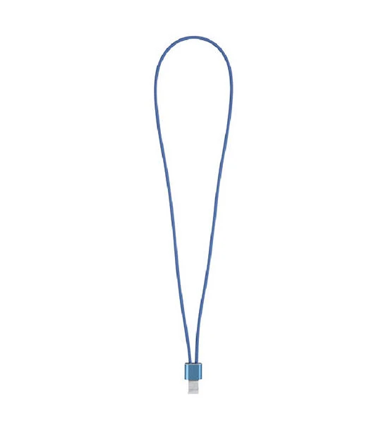 @ONE ONE สายคล้องคอ ซิลิโคน รุ่น K-1253-BL สีน้ำเงิน แพ็ค 10 เส้น Оригинал