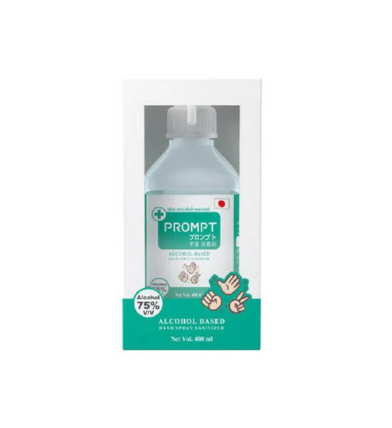 PROMPT Prompt Alcohol Sanitizer (75% v/v) 400ml Оригинал