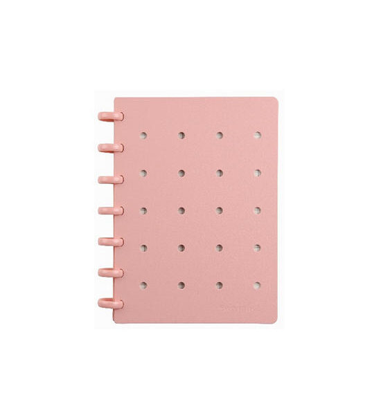 NO BRAND สมุดโน้ตสันห่วง B6 ชมพู รุ่น ST6194-PK ขนาด 12.8x18.2 ซม. บรรจุ 80 แผ่น/เล่ม Оригинал