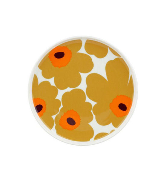 MARIMEKKO CARAMEL UNIKKO PLATE 20 CM Оригинал