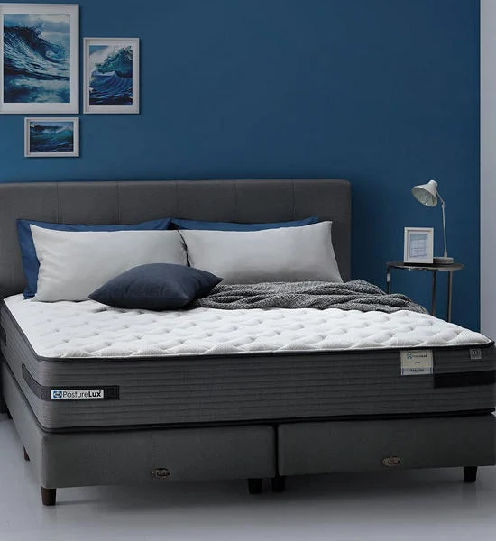 SEALY MATTRESS WYNN 3.5FT WHITE WITH A PREMIUM BEDDING SET Оригинал