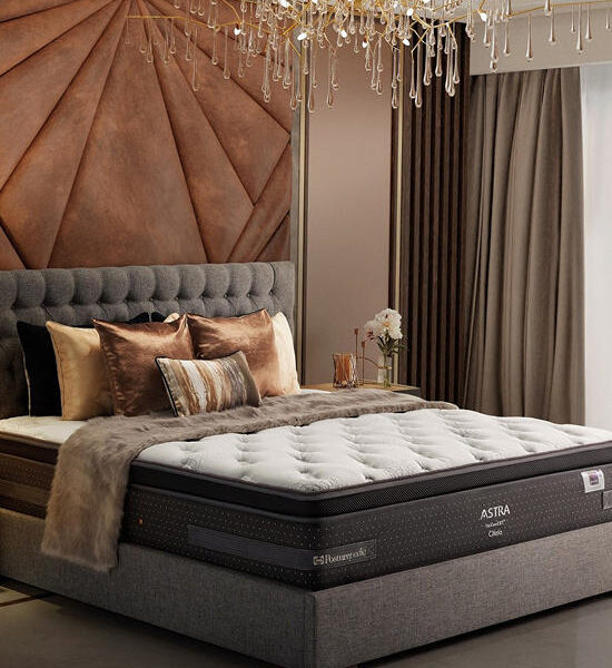 SEALY MATTRESS CITALA 6FT WHITE WITH A PREMIUM BEDDING SET Оригинал
