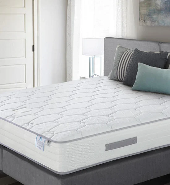 SEALY MATTRESS SONATA 6FT WHITE WITH A PREMIUM BEDDING SET Оригинал