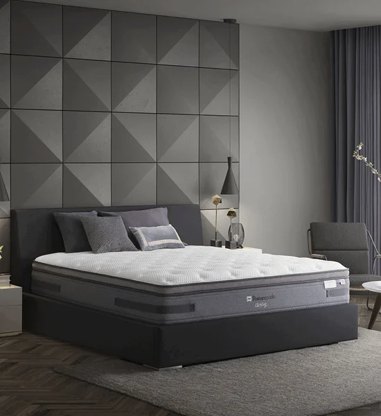 SEALY MATTRESS MOMENTUM 3.5FT WHITE WITH A PREMIUM BEDDING SET Оригинал