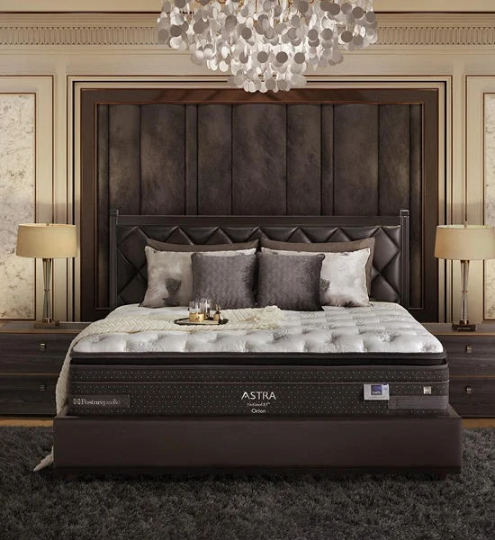 SEALY MATTRESS ORION 6FT WHITE WITH A PREMIUM BEDDING SET Оригинал