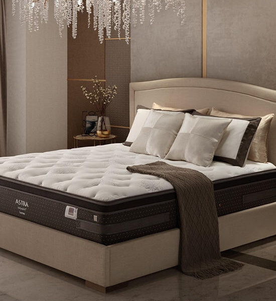SEALY MATTRESS LERNA 6FT WHITE WITH A PREMIUM BEDDING SET Оригинал