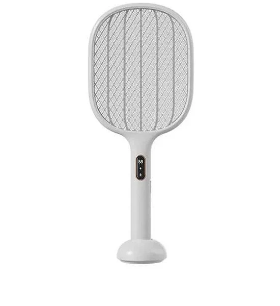 OTHERS White Qualitell Digital Display Electric Mosquito Swatter S1 Оригинал