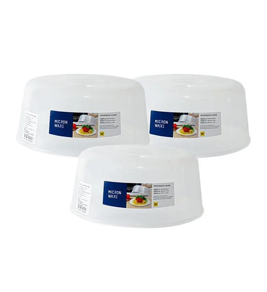 SUPER LOCK Super Lock Microwave Food Cover, Model 5305, Large Size 27 x 11.7 cm, White, Pack of 3 Оригинал