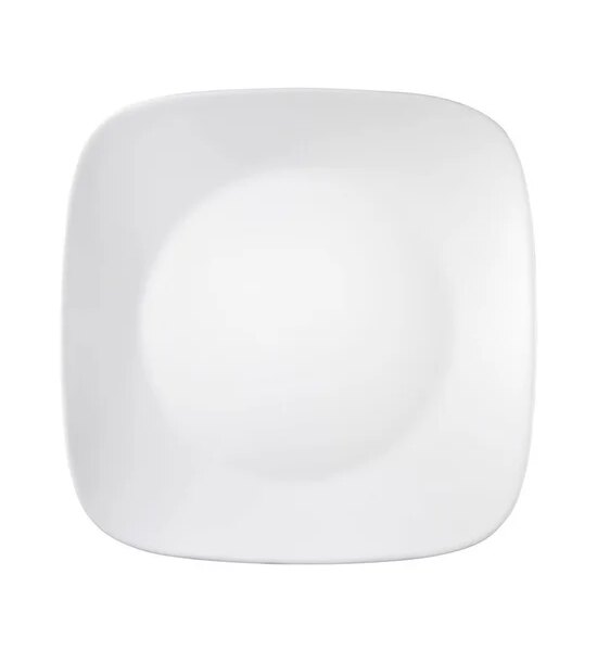CORELLE Square Round Dinner Plate NLP2213 White Оригинал
