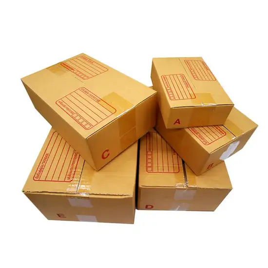 GIANT KINGKONG Brown Post Box with Send/Receive B Size 17 x 25 x 9 cm (Pack 10 Pcs.) Оригинал