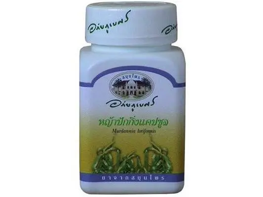 Капсулы  для чистки лимфы и защиты от рака Abhaibhubejhr Ya Pak King Capsules, 70 шт. Таиланд