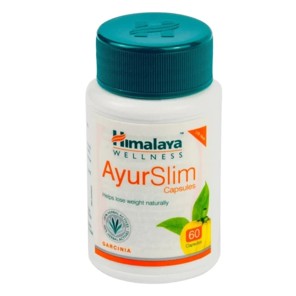Капсулы для похудения и подавления аппетита Himalaya AyurSlim, 60 капсул. Индия