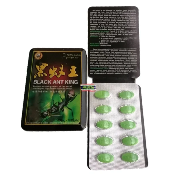 Капсулы для потенции Королевский черный муравей Black ant king