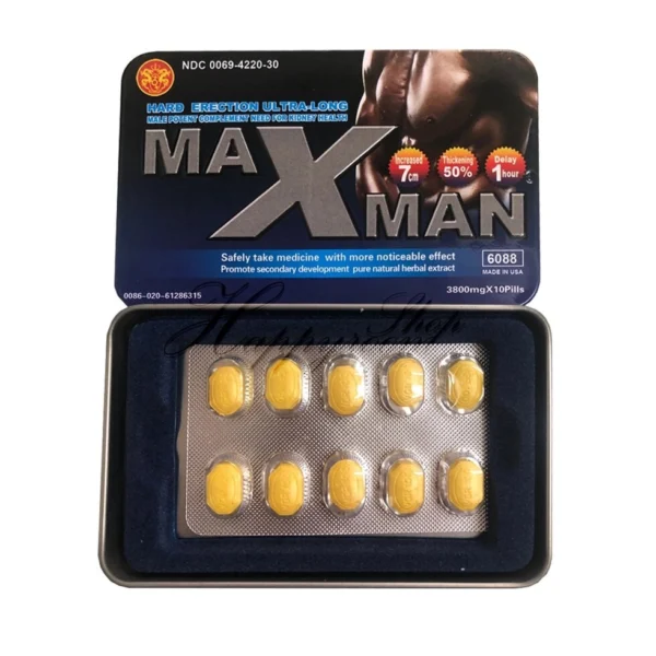 Капсулы для повышения потенции Maxman lV Capsules, 10 капсул, Таиланд