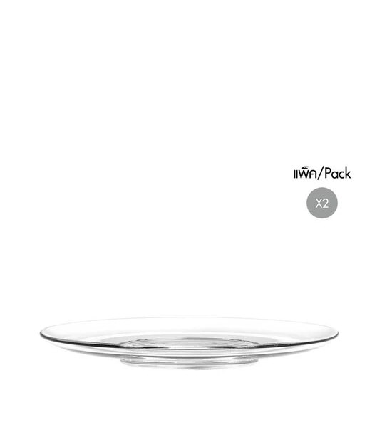 POSH Time Plate 9 Inch Pack 2 Transparent Оригинал