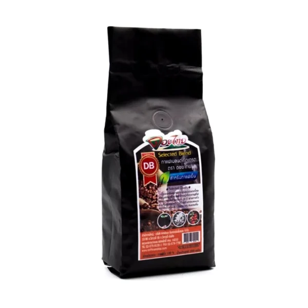 Кофе тайский в зернах Doi-Thai Coffee Arabica 100% (Dark Roast) + Robusta, 250 гр. Таиланд