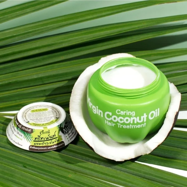 Кокосовая маска для волос без сульфатов Caring Hair Treatment Virgin Coconut Oil, Таиланд