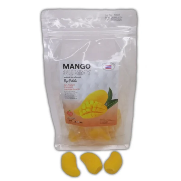 Конфеты Манго мармелад на основе натурального пюре Манго Mango Gummy Fa Fa Fruit, 300 гр. Таиланд