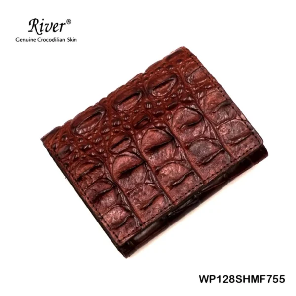 Кошелек женский из натуральной кожи крокодила River Genuine Crocodilian Skin WP128SHMF, Таиланд