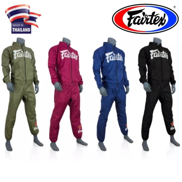Костюм спортивный виниловый сауна Fairtex Vinyl Sweat Suit VS-2 для сгонки веса. Таиланд