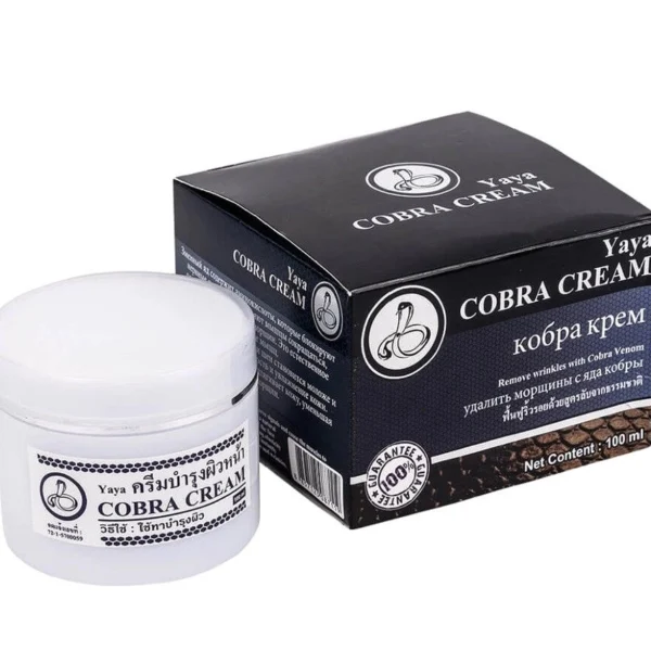 Крем для лица на основе змеиного яда Yaya Cobra Face Cream 100 мл. Таиланд