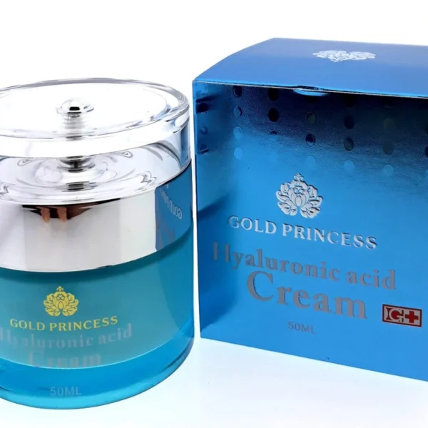 Крем для лица с гиалуроновой кислотой Gold Princess Hyaluronic Acid Cream, 50 мл., Таиланд