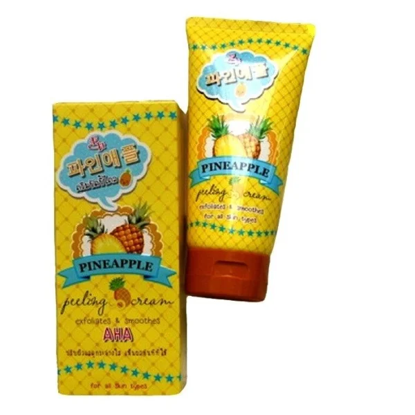 Крем для пилинга Ананасовый с AHA кислотами Eliza Helena Pineapple Peeling Cream, 150 мл. Таиланд