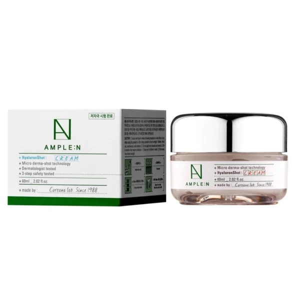 Крем Гиалуроновый Coreana Lab Ample:N Hyaluron Shot Cream, 60 мл. Корея