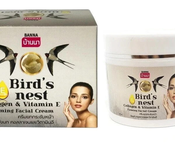 Крем-лифтинг с Коллагеном и витамином E Banna Bird's Nest Firming Facial Cream, 100 мл., Таиланд