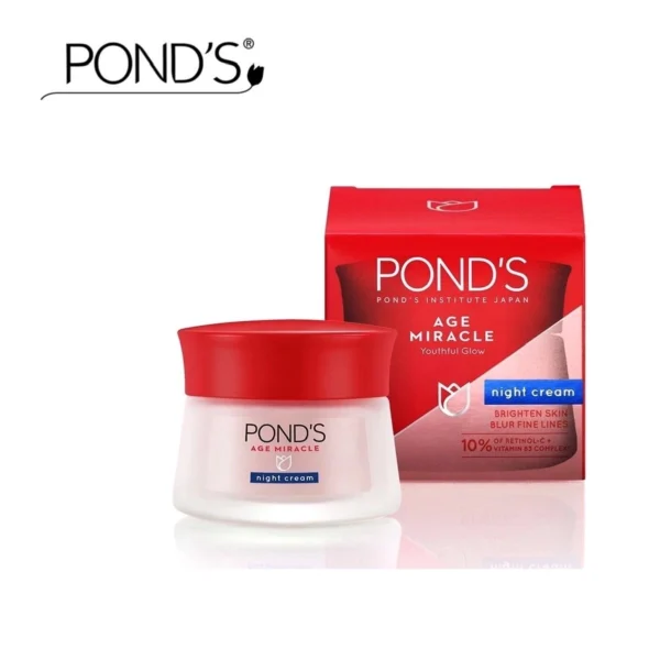Крем ночной Ponds Age Miracle Youthful Night Cream, 45 гр