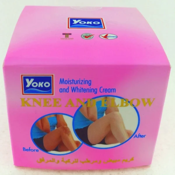 Крем от веснушек и пигментных пятен на теле Yoko Knee and Elbow Moisturizing and whitening, Таиланд