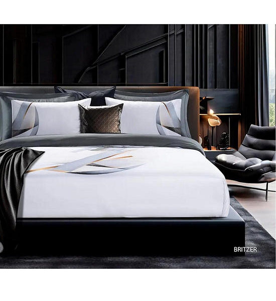SANTAS Duvet Cover Britzer (7096) 1 Pcs. Dark Grey Оригинал