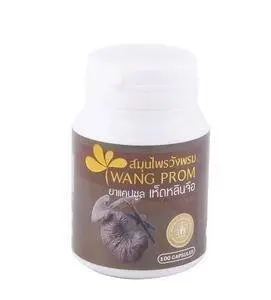 Линчжи экстракт в капсулах, Wang Prom, 100 капсул / Lingzhi Extract Capsule