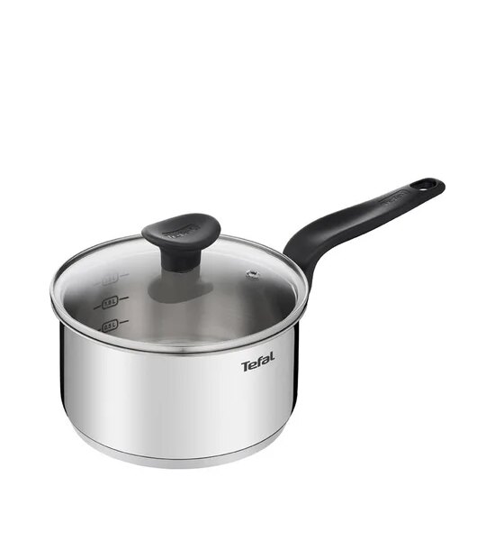 TEFAL PRIMARY SAUCEPAN 18 CM WITH GLASS LIDS Silver Оригинал
