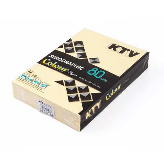 KTV Color Copier Paper A4 80 gsm. Dark Yellow (500/Pack) Оригинал