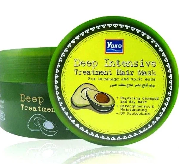 Маска с маслом Авокадо для ломких, сухих, окрашенных волос Yoko Deep Intensive Hair Mask, 250 мл., Таиланд