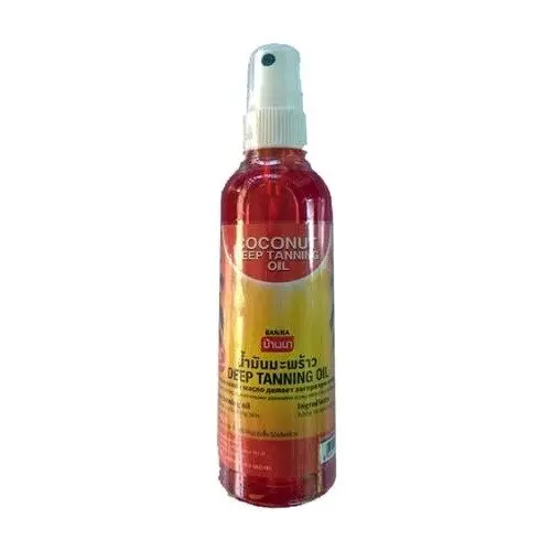 Масло для загара Banna Coconut Deep Tanning Oil 120 мл. Таиланд
