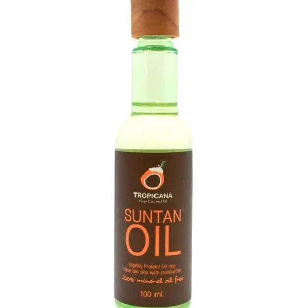 Масло Кокосовое для загара Tropicana Suntan Oil, 100 мл. Таиланд